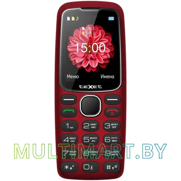 Мобильный телефон TeXet TM-B307 (красный)